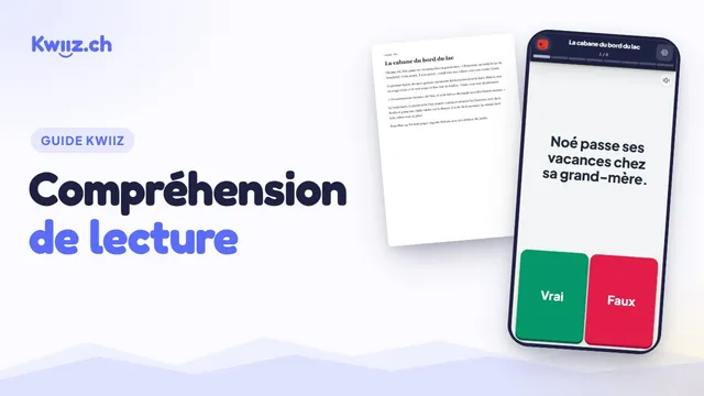 Vidéo : Compréhension de lecture