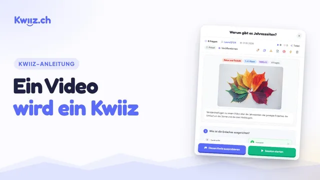 Video: Ein Verständnis-Kwiiz zu einem YouTube-Video