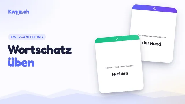 Video: Den Wortschatz der Woche festigen